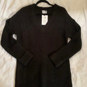 Vero Moda Black Knit V-Neck Sweater